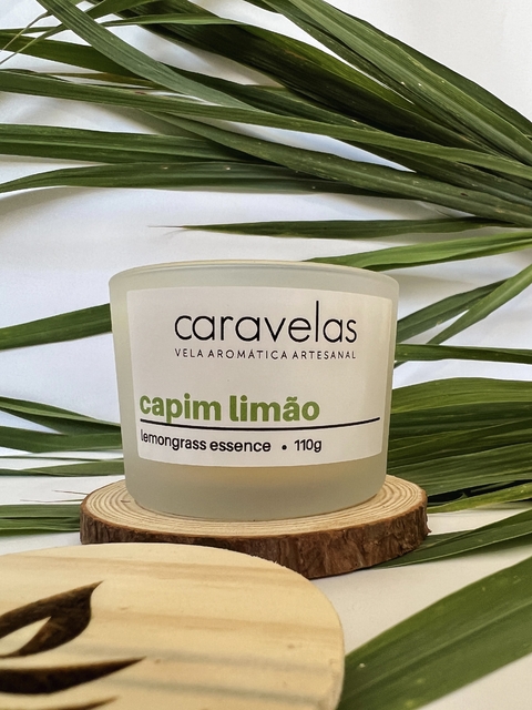 Vela Aromática Capim Limão 110g