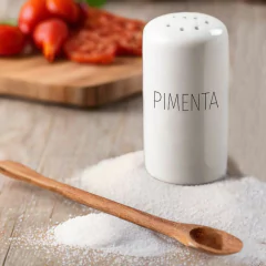 Pimenteiro De Mesa Decorado Pimenta