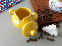 Açucareiro Amarelo Poa - comprar online