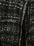 Casaco tweed preto - comprar online