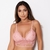 Sutiã Cropped com Bojo em Renda e Tule - ShopChay