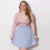 Camisola Sabrina Plus com Renda e Joia na internet