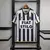 Camisa Atlético Mineiro 2003 - Retrô - Preta e Branca - Listrada - Torcedor Masculino