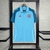 Camisa Flamengo 2025/26 - Polo - Viagem - Azul Claro - Torcedor Masculino