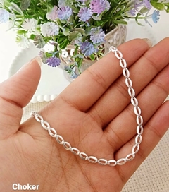 Corrente Choker Prata 925