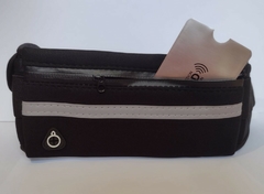 Pochete Impermeável Fitness com Brinde Capinha Protetor Cartão De Crédito Aproximação Anti Furto Rfid - comprar online