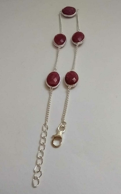 Pulseira Pedras Naturais Oval - comprar online