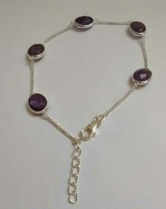 Pulseira Pedras Naturais Oval na internet