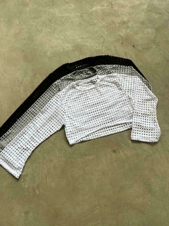 Top/Manguitas Caladas - comprar online