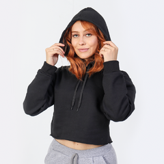 Moletom cropped