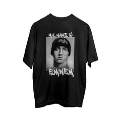 Camiseta Oversized Eminem My Name Is Atstore 05 na internet
