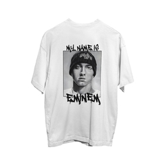 Camiseta Oversized Eminem My Name Is Atstore 05 na internet