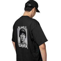 Camiseta Oversized Eminem My Name Is Atstore 05 - comprar online