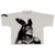 DANGEROUS WOMAN RAGLAN BOXY TEE - Off White