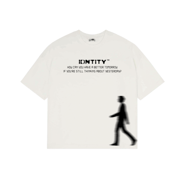 "Livetoday" Tee Oversize - Off White thumbnail 2