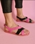 SANDALIA ALELI ROSA Y NEGRO