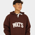 MOLETOM WATS COLLEGE MARROM na internet