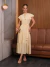 Vestido Sara Amarelo Tata Martello