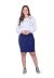 Saia Rebeca azul Hapuk