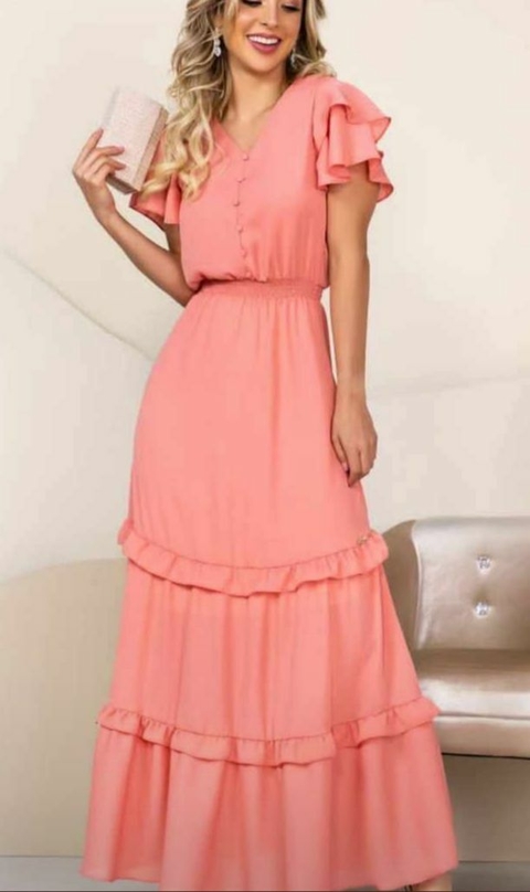 Vestido rose