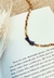 Chocker Jaspe Madeira com Lápis Lazúli