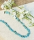 Chocker Cascalho Amazonita Russa