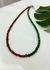 Choker Cristais com Malaquita Natural