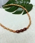 Choker miçangas amadeiradas - comprar online