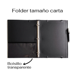 Folder 105 carta Lona-PVC en internet