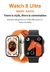 Smartwatch 2023 série 8 relógio inteligente ultra masculino mulher chamada blu na internet