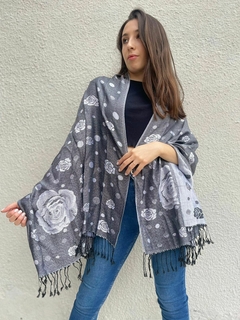 TX05 - PASHMINAS DE JACKARD - DICARLA MODA 