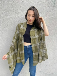 18- PASHMINA CUADRILLÉ - comprar online