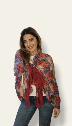 PS6 - PASHMINAS DE VISCOSA ESTAMPADAS. BIEN AMPLIAS. EXCELENTE CALIDAD - tienda online