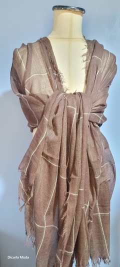 04 - PASHMINAS DE VISCOSA. VARIEDAD DE TONOS. - DICARLA MODA 