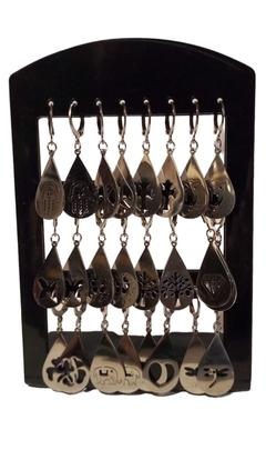 BLISTER DE 16 PARES DE AROS DE ACERO QUIRURGICO