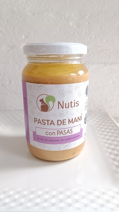 PASTA DE MANÍ con PASAS X 360 GR - comprar online