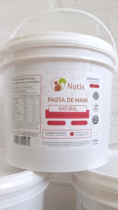 PASTA DE MANI NATURAL X 5 KG - comprar online