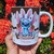 Caneca de Páscoa Stitch com a frase Eu Amo Chocolate! Feliz Páscoa
