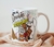 Caneca Divertida de Páscoa com a frase " Toma um chocolate pra adoçar esse seu Azedume! "