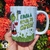Caneca Personalizada Natal Stitch & Grinch - Contagem Regressiva pro Natal, e para Fatura do Cartão