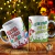 Caneca Personalizada Natal Stitch & Grinch - Natal é Época de Amar, e de Comer Até Não Aguentar