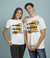 Kit Camisetas para Namorados Personalizadas - Na Alegria, Na Tristeza, Na Cachaça e Na Cerveja - 100% Poliéster