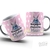 Caneca de Páscoa Stitch com a frase Não se Esqueça da Verdadeira Páscoa