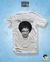Camiseta Bruno Mars - Camiseta branca estampada com a imagem de Bruno Mars e o texto "Bruninho".
