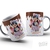 Caneca de Páscoa Stitch com a frase Troco Gente Chata por Chocolate