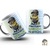 Caneca Personalizada Minions Profissões - Pai Faxineiro