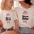 Kit Camiseta Tal Mãe, Tal Filha - Camiseta Mãe e Filha 100% Poliéster