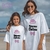 Kit Camiseta Tal Mãe, Tal Filha - Camiseta Mãe e Filha 100% Poliéster