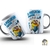 Caneca Personalizada Minions Profissões - Pai Pintor