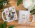 Caneca personalizada para professores com estampa de coruja em livros e a frase "Ensinar é compartilhar uma parte de si mesmo".